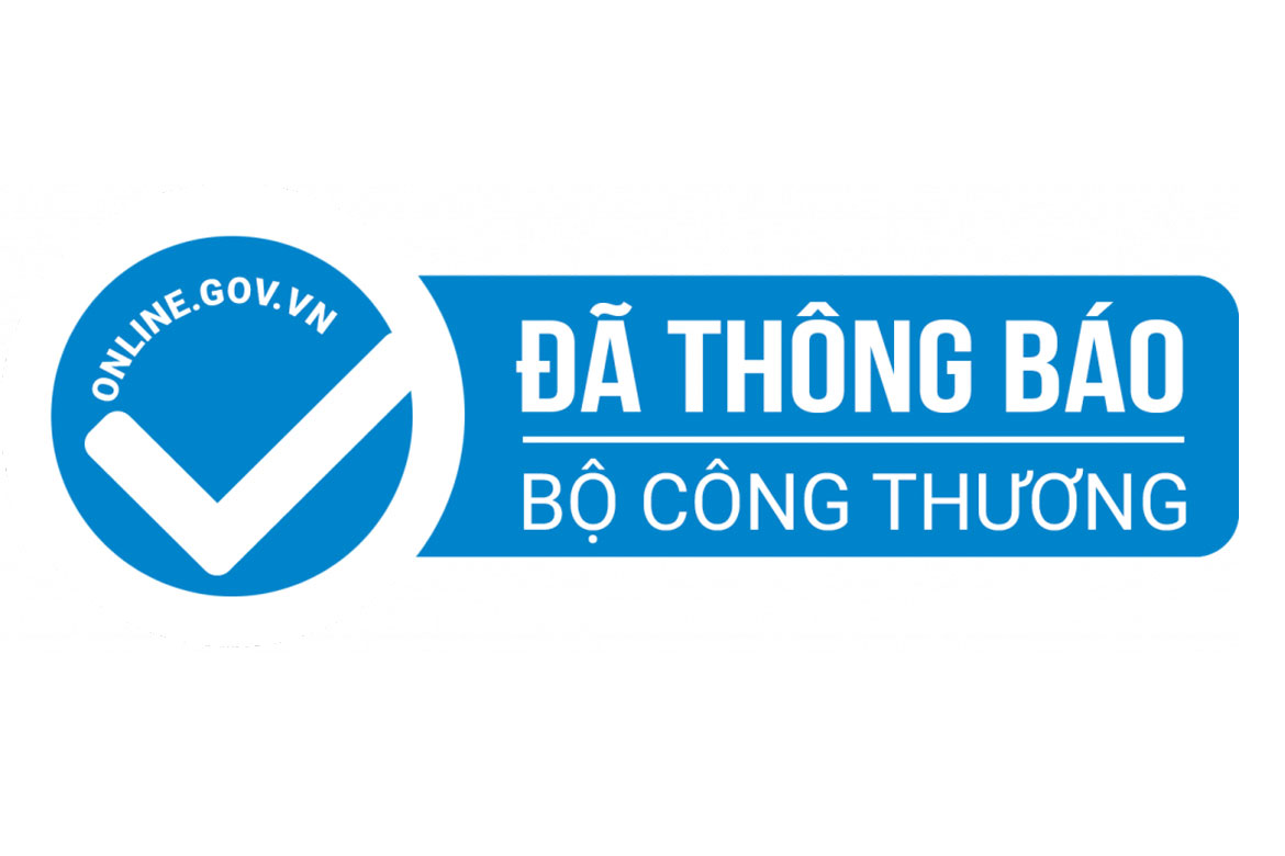 thông báo website bán hàng