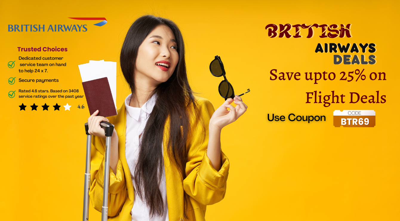 British Airways | Book & Get 70%OFF on flight with British Airways