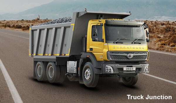 BharatBenz 2823C Tipper Price in India 2023 - BharatBenz 2823C Tipper Mileage