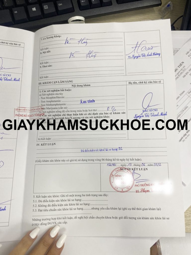 Bệnh viện khám sức khỏe đi làm, dịch vụ khám sức khỏe đi làm giá rẻ