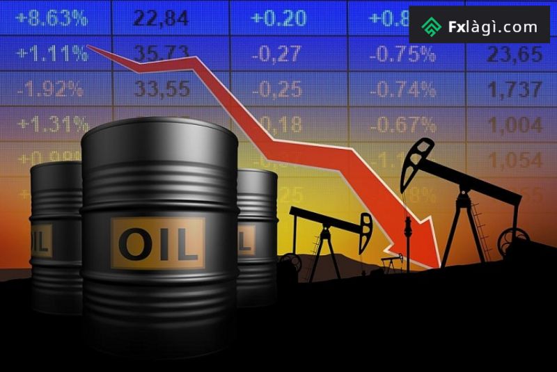 Giá dầu tiếp tục giảm hơn 5% vào ngày 5.1.2023
