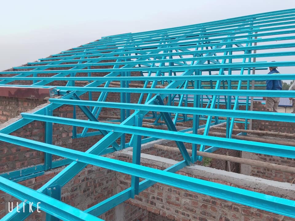 Nhận thi công hệ giàn thép mạ Smartruss lợp mái siêu rẻ