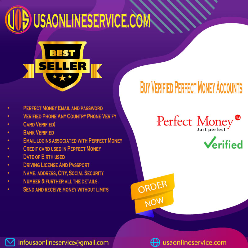Buy Verified Perfect Money Account - 100% Verified Accounts