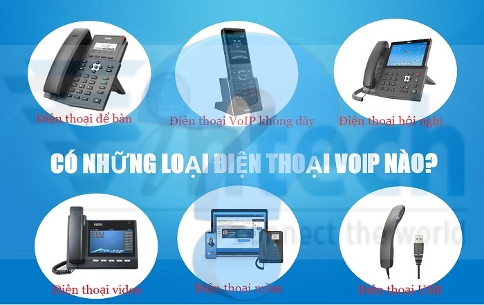 Những loại điện thoại VoIP khác nhau - Chọn điện thoại ip doanh nghiệp