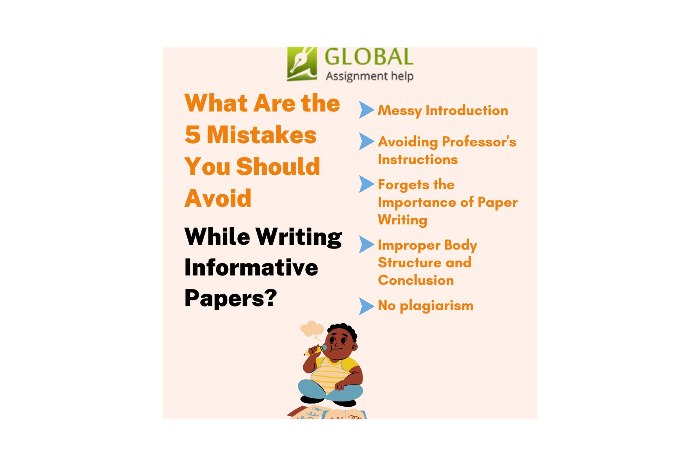 What Are the 5 Mistakes You Should Avoid While Writing Informative Papers? - AtoAllinks