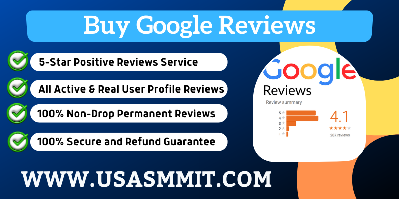 Buy Google Reviews - 100% Permanent Positive 5 Star Reviews