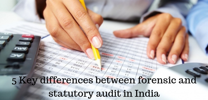 difference ****ween statutory audit and forensic audit