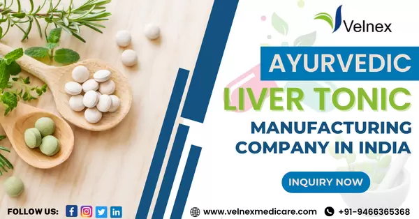 India's Best Ayurvedic Liver Tonic Manufacturers in India | Velnex Medicare