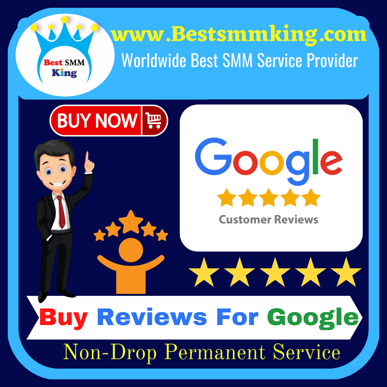 Buy Reviews For Google | 100% Safe Real, Positive Reviews