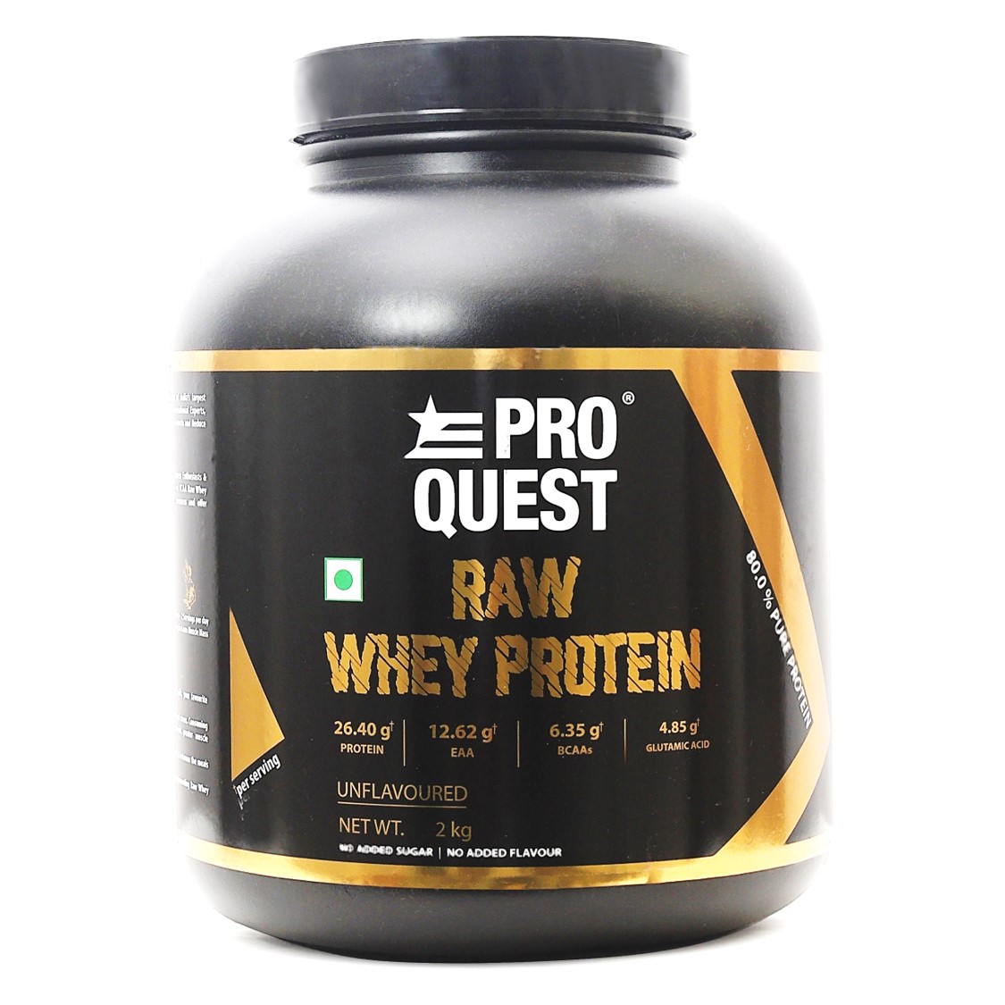 Buy Best Raw Whey Protein 2 kg Unflavored - Proquest Nutrition