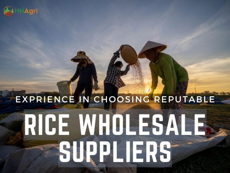 Reputable Rice Wholesale Suppliers With Experience In Choosing
