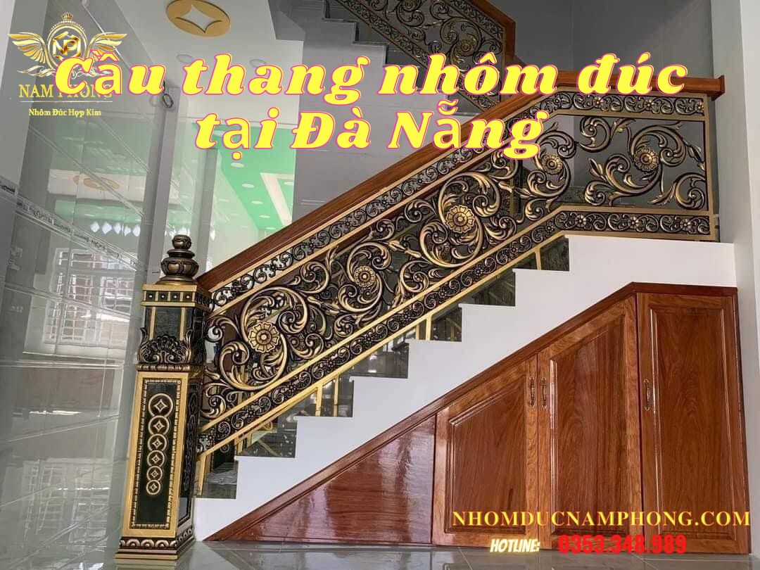 Cầu thang nhôm đúc tại Đà Nẵng - Giá xưởng sản xuất