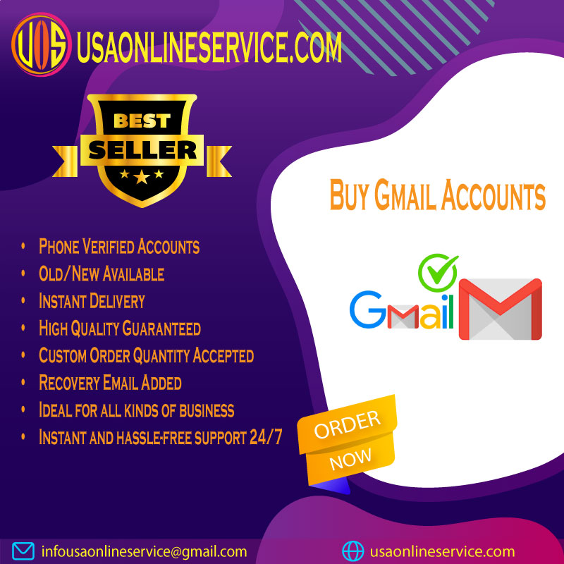 Buy Gmail Accounts - Old & New 100% Real USA Verified Accounts