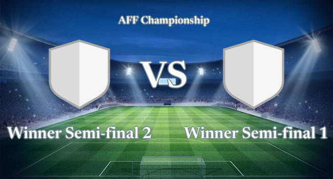 Live soccer Winner Semi-final 2 vs Winner Semi-final 1 16 01, 2023 - AFF Championship | Olesport.TV