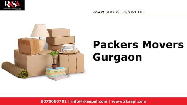 RKSA Packers Logistics in Gurgaon.pptx