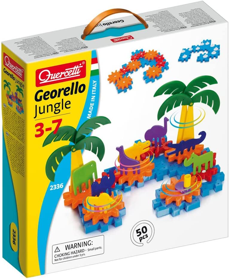 Quercetti Georello Jungle Gear Construction | Curiouskidzz