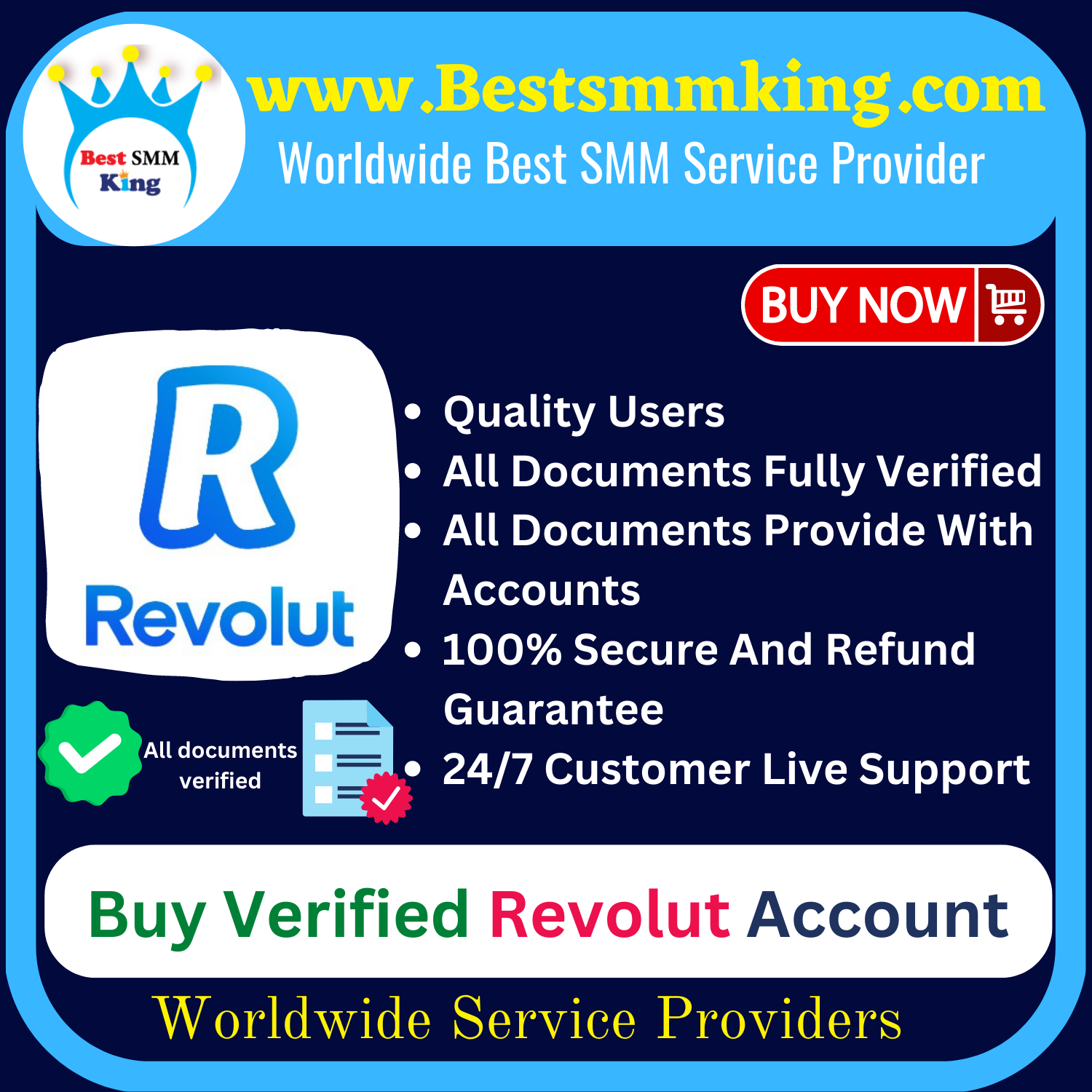 Buy Verified Revolut Account|100%Secure & Document Verified