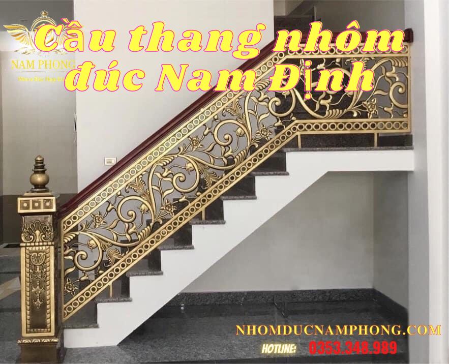 Cầu thang nhôm đúc Nam Định - Giá xưởng sản xuất