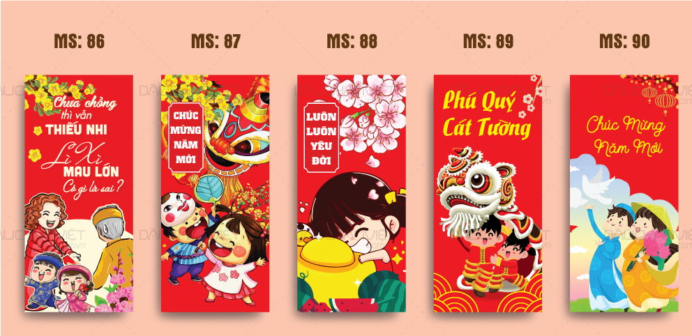 Địa chỉ in bao lì xì giá sỉ với nhiều mẫu mã đẹp mắt năm 2023 - Danh thiếp - Name card - Card Visit - Mạc áo - Thẻ treo