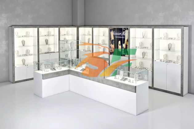 Tủ kệ trưng bày trang sức