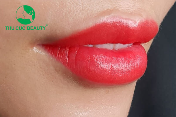 Xăm môi bị sưng: Nguyên nhân và khắc phục - Thu Cúc Sài Gòn