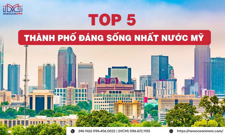 Top 5 thành phố đáng sống nhất nước Mỹ với người Việt