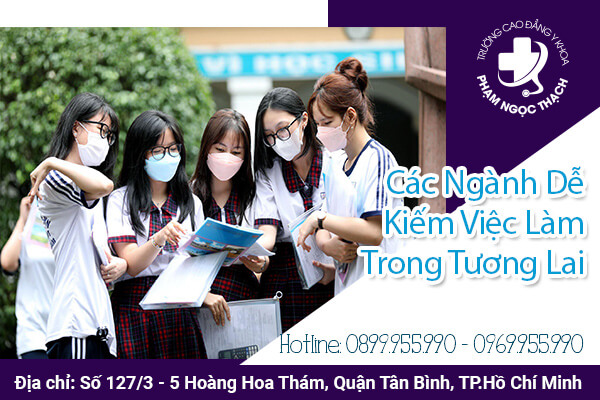 Top Các Ngành Dễ Kiếm Việc Làm Lương Cao Trong Tương Lai