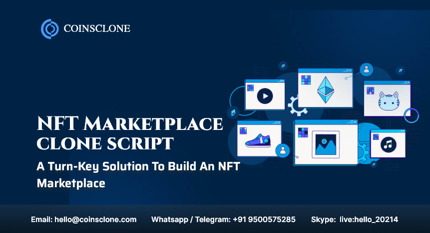 NFT Marketplace clone script - Build an NFT Marketplace