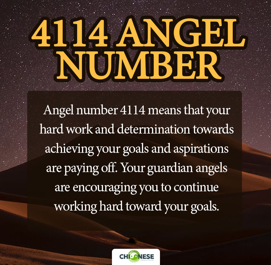 4114 Angel Number (Spiritual Meaning) - Your Hard Work Pays Off!