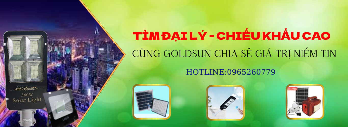 Mở đại lý đèn năng lượng mặt trời | Cửa hàng phân phối giá sỉ