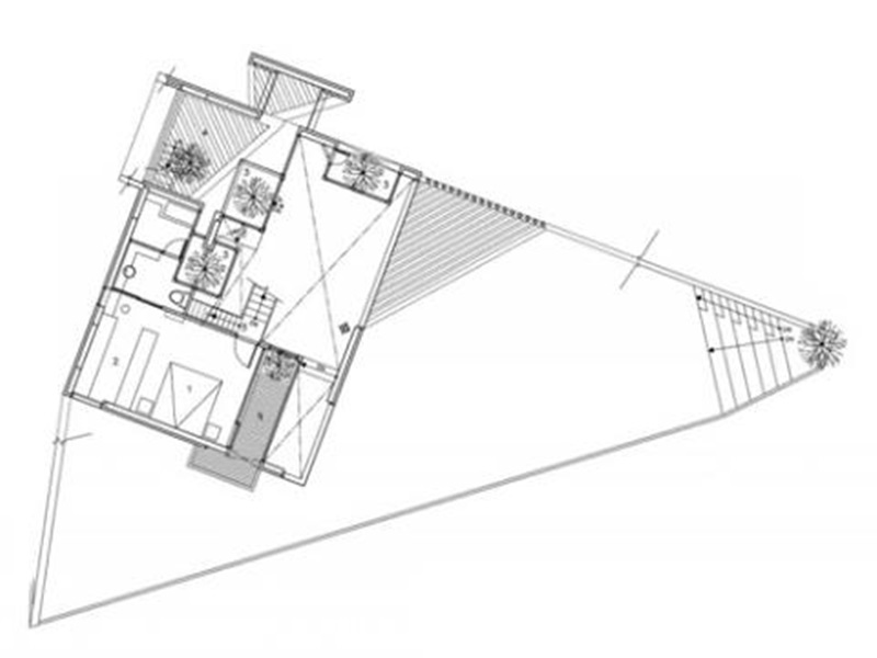 Phong thủy hình tam giác và cách hóa giải