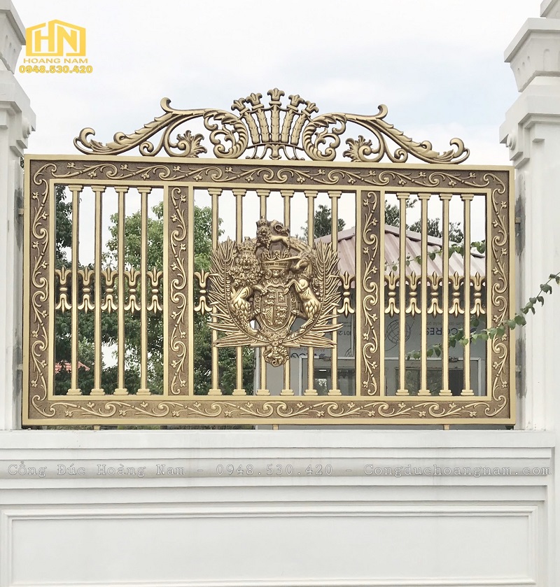 Báo giá 30+ mẫu hàng rào nhôm đúc đẹp chất lượng tốt nhất 2022 - Nhôm đúc Hoàng Nam