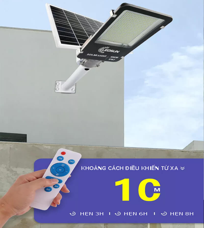 Hướng dẫn cách sử dụng Remote đèn năng lượng mặt trời 