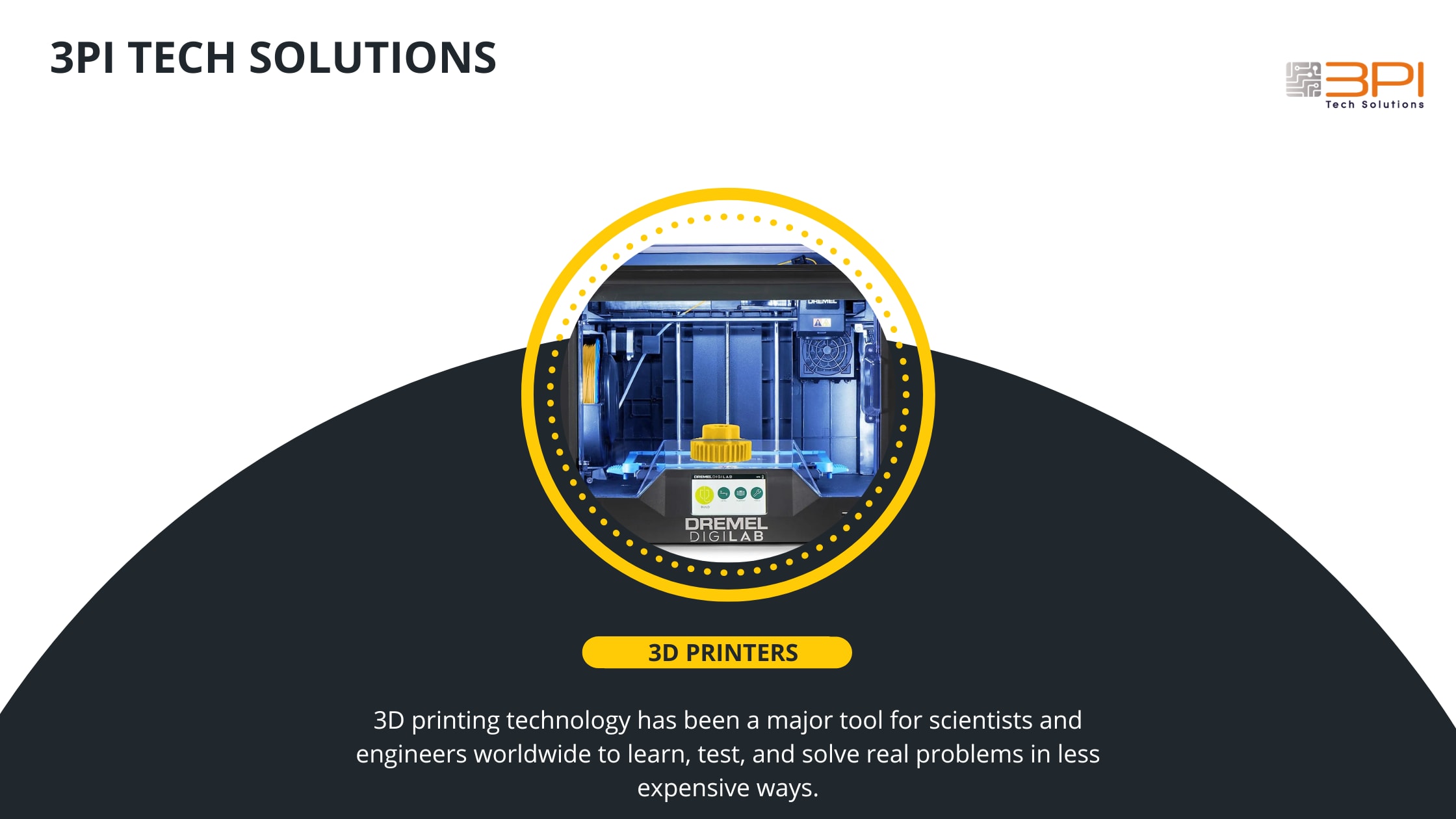 Innovative 3D Printer for Educational and Professional Use |3PI Tech Solutions | 01