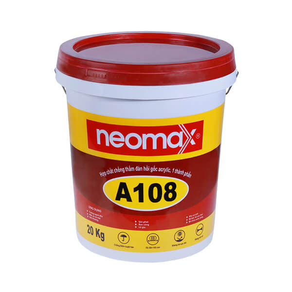 NEOMAX A108 | SƠN CHỐNG THẤM ĐÀN HỒI, KHÁNG TIA UV