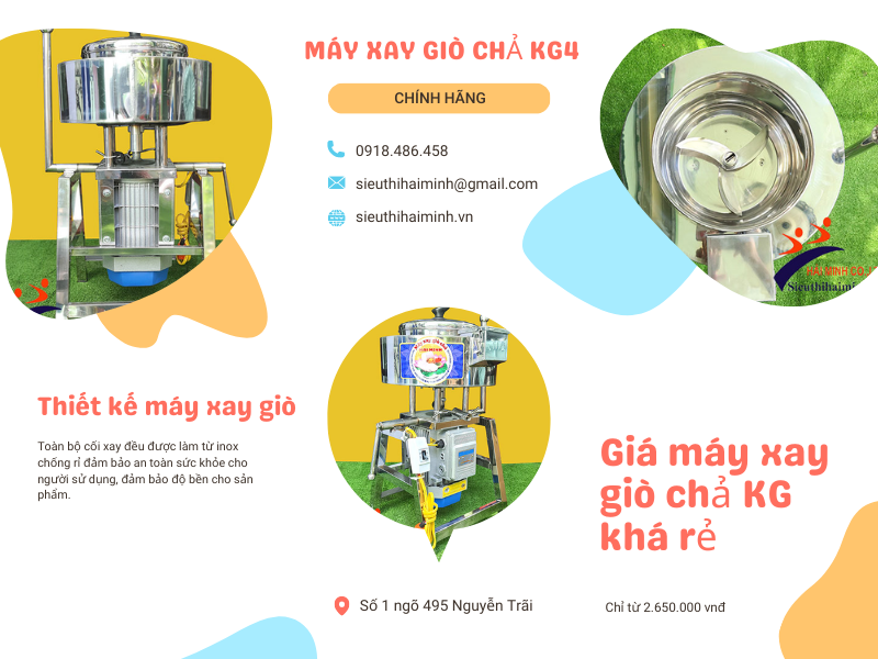 Dùng Máy Xay Giò Chả Như Một Chuyên Gia Với 5 Bước Đơn...