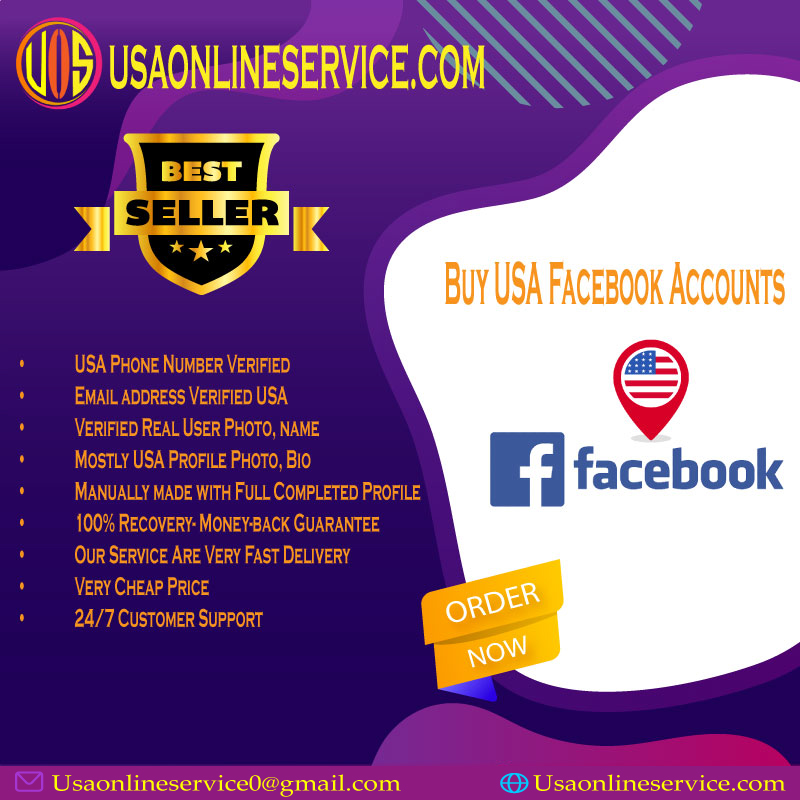 Buy USA Facebook Accounts - 100% Safe & USA PVA Accounts
