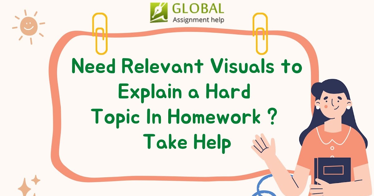 Need Relevant Visuals to Explain a Hard Topic In Homework ? Take Help