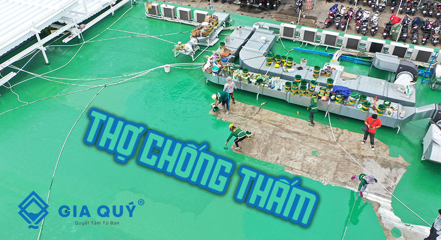 Thợ Chống Thấm tại TPHCM | Dịch Vụ Chống Thấm Nhà