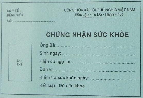 Làm giấy khám sức khỏe thẻ xanh lấy ngay - Mua Giấy Khám Sức Khỏe Hà Nội, Hồ Chí Minh Lấy Ngay