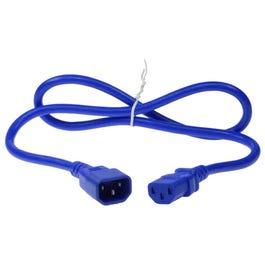 Buy IEC C14 to C13 Power Extension Cord 10Amp 250V 18/3 AWG SJT