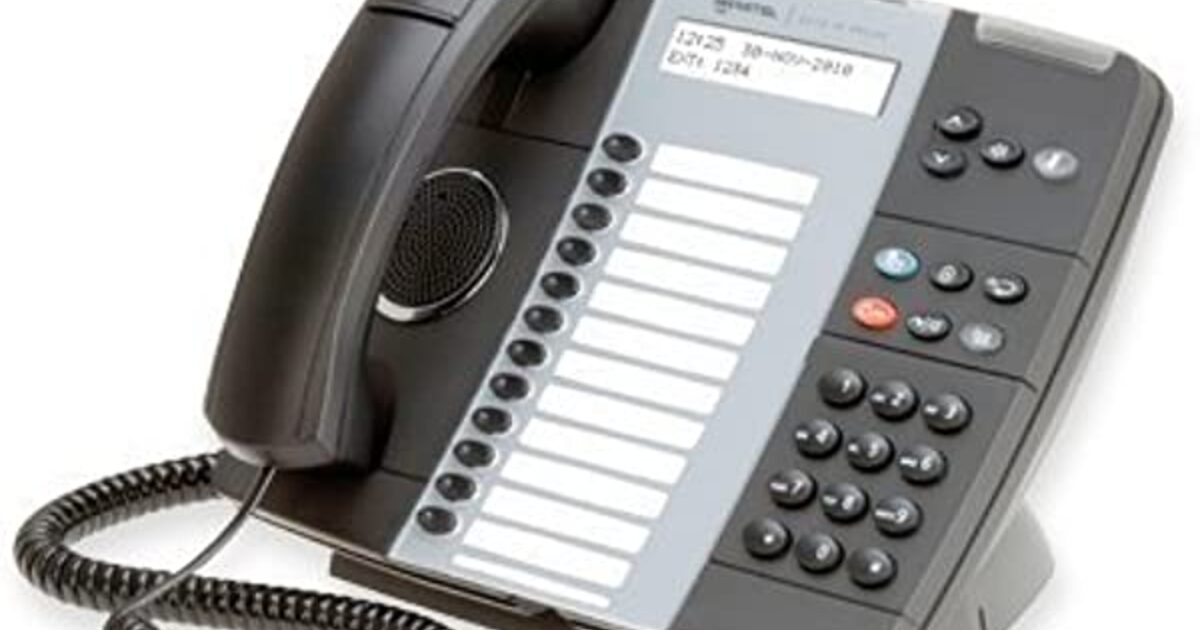 Điện thoại ip mitel 5312 | Điện máy viễn thông Vintech