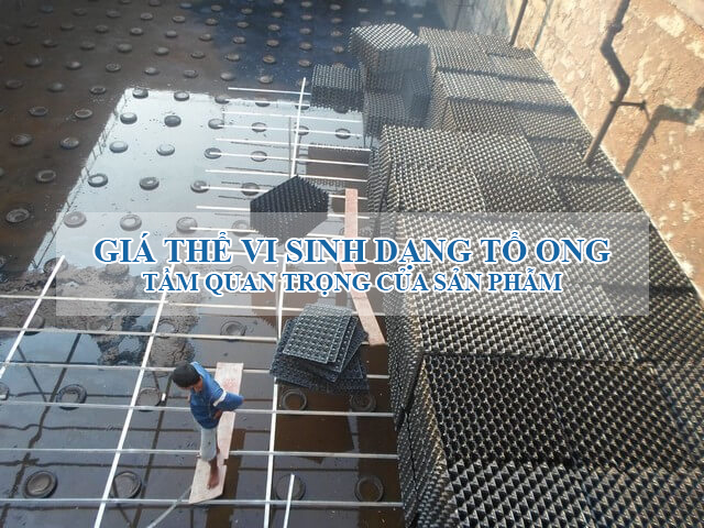 Tầm quan trọng của giá thể vi sinh dạng tổ ong trong xử lý nước thải