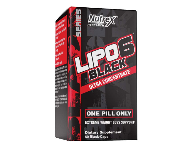 Nutrex Research Lipo 6 Black Ultra Concentrate Diet Supplement Capsule