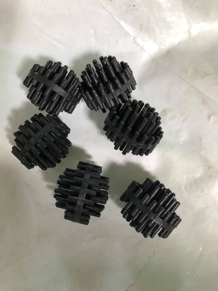 Giá thể vi sinh dạng cầu gai - Cách thức hoạt động hiệu quả