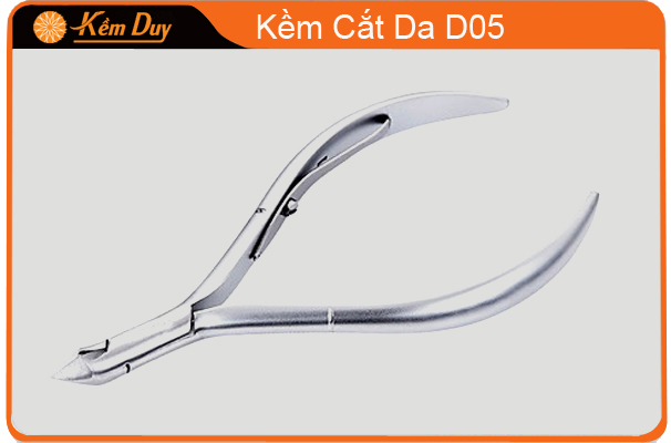 Kềm cắt da D05 ĐẦU TRÒN thép chuyên dụng Duy Beauty