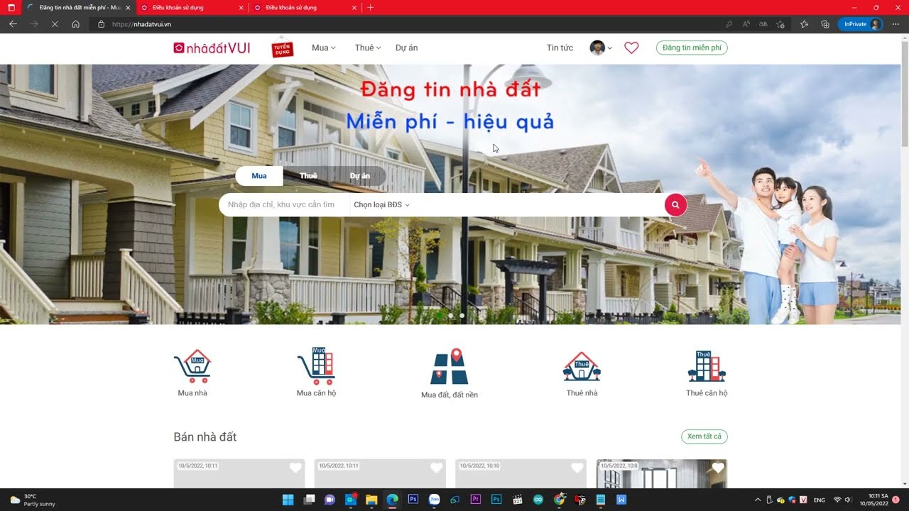 Hướng Dẫn Đăng Tin Trên Website Nhadatvui.vn Nhanh Chóng, Hiệu quả