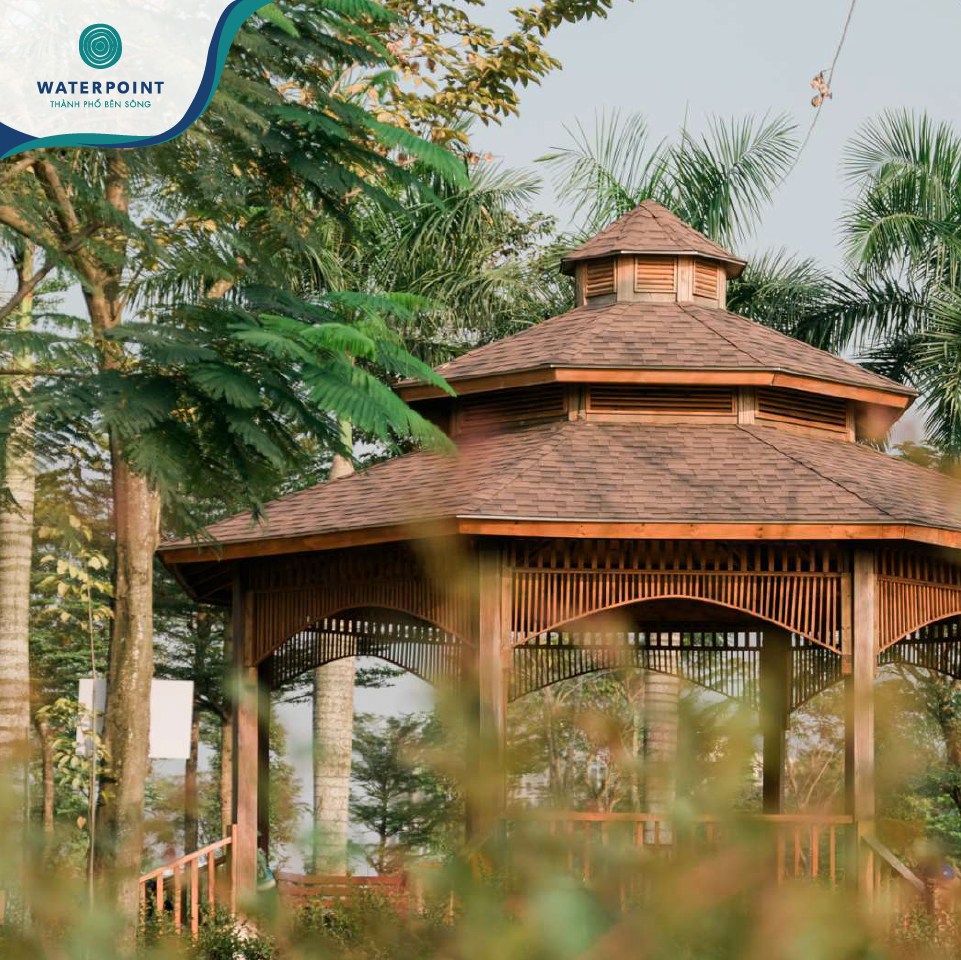 Điểm nhấn trong khu vườn chuẩn Nhật Art Garden Waterpoint