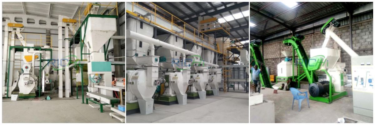 Complete CE Automatic 2T/H Straw Pellet Plant For Biofuel Pellets