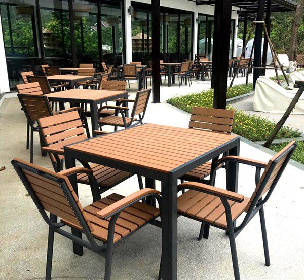 15+ mẫu bàn ghế composite ngoài trời đẹp nhất 2023